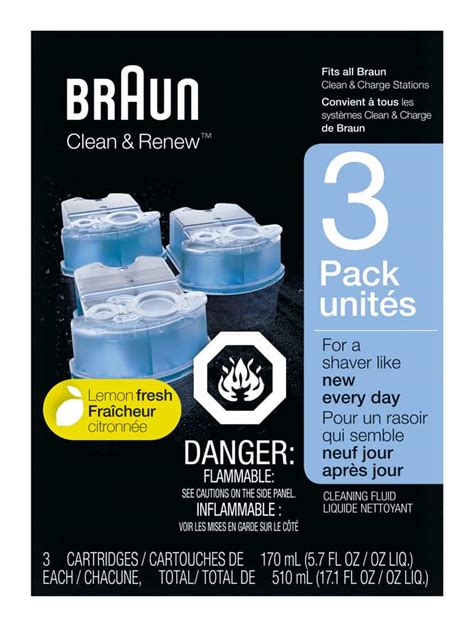 braun cleaner fluid|braun shaver fluid refill.